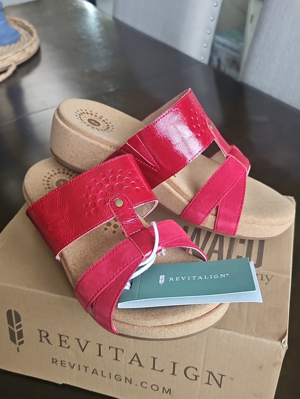 REVITALIGN Andover Wedge Sandal QVC